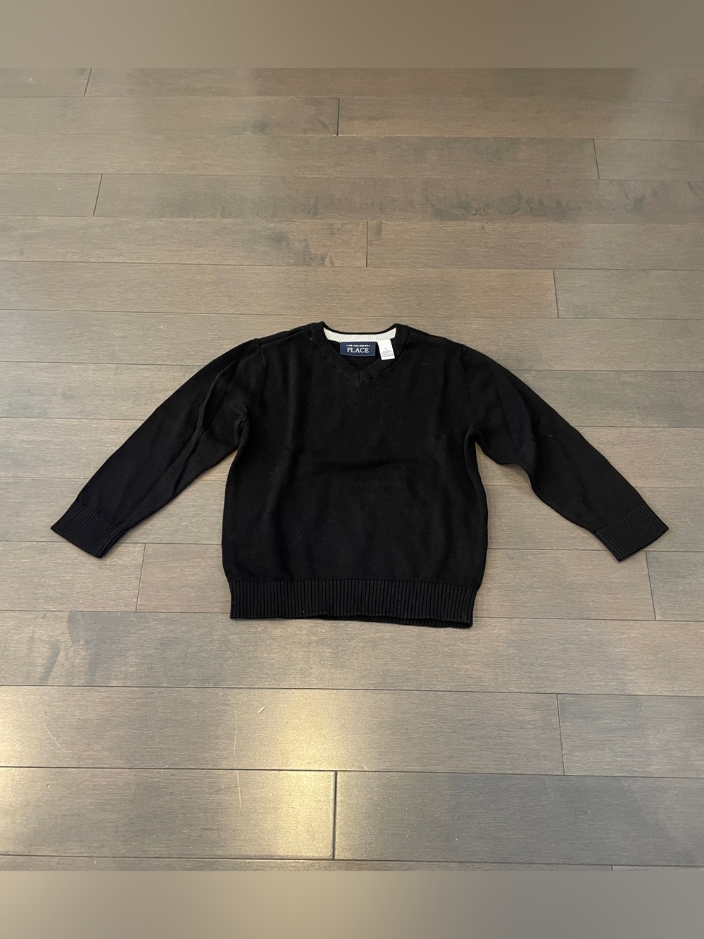 The Children's Place Black Crewneck Sweater Kid’s